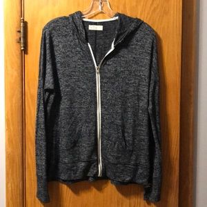 Sold Hollister zip up hoodie